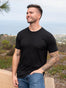 Black Friday All Black 10-Pack | Crew Neck Tees in Black | Fresh Clean Threads