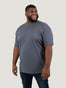 Slate Crew Neck Tee | Steven wears size 3XL tees