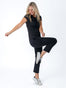 Women's Tees All Black Crew or V-Neck 3-Pack | Fresh Clean Threads