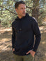 Black Pullover Hoodie for Men