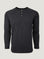 Vintage Black Slim Fit Long Sleeve Henley FINAL SALE