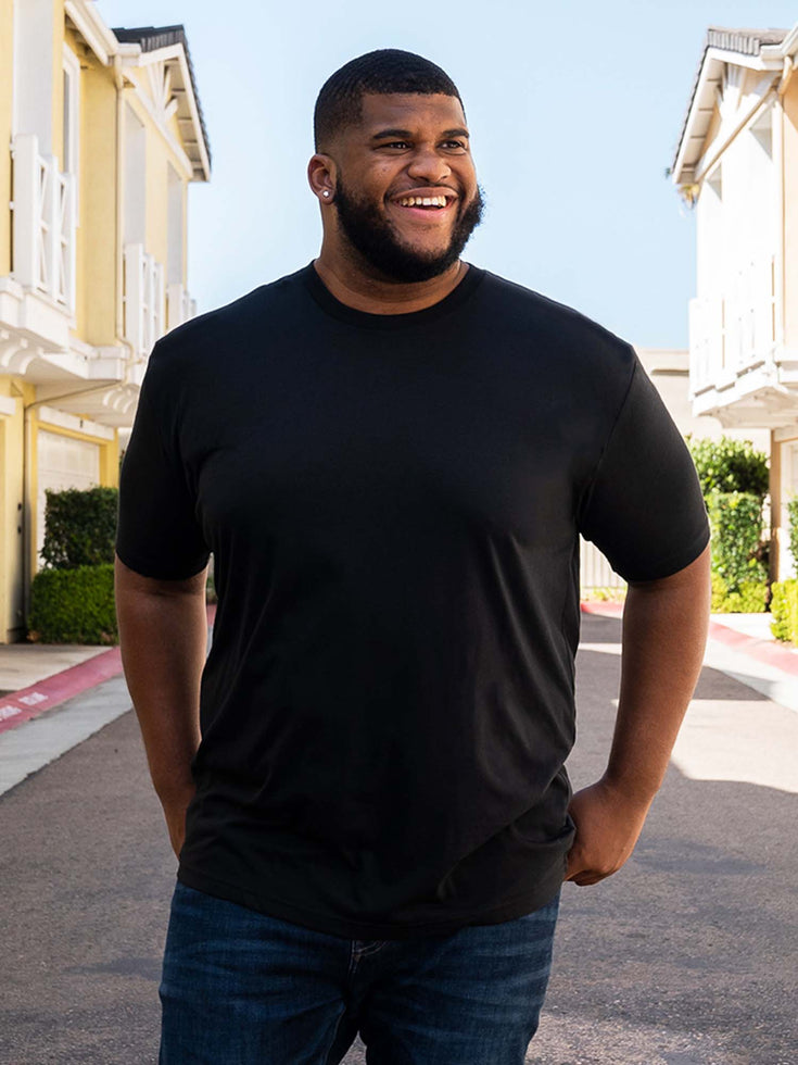 Black Friday All Black Crew Neck 10-Pack | Fresh Clean Threads