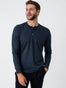 Indigo Blue Henleys | Fresh Clean Threads