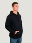 Men's Black Pullover Hoodie Fleece