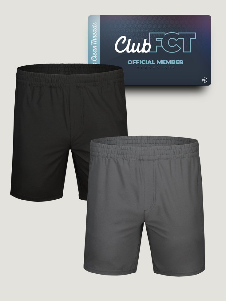 Foundation Performance Shorts 2-Pack + Club FCT Membership
