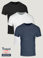 Basic Crew Tee 3-Pack | Subscription Wardrobe Essentials | ThreadBox at FCT