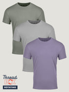 Bold Crew Tee 3-Pack | Summer Colors | Subscription Wardrobe Essentials at FCT