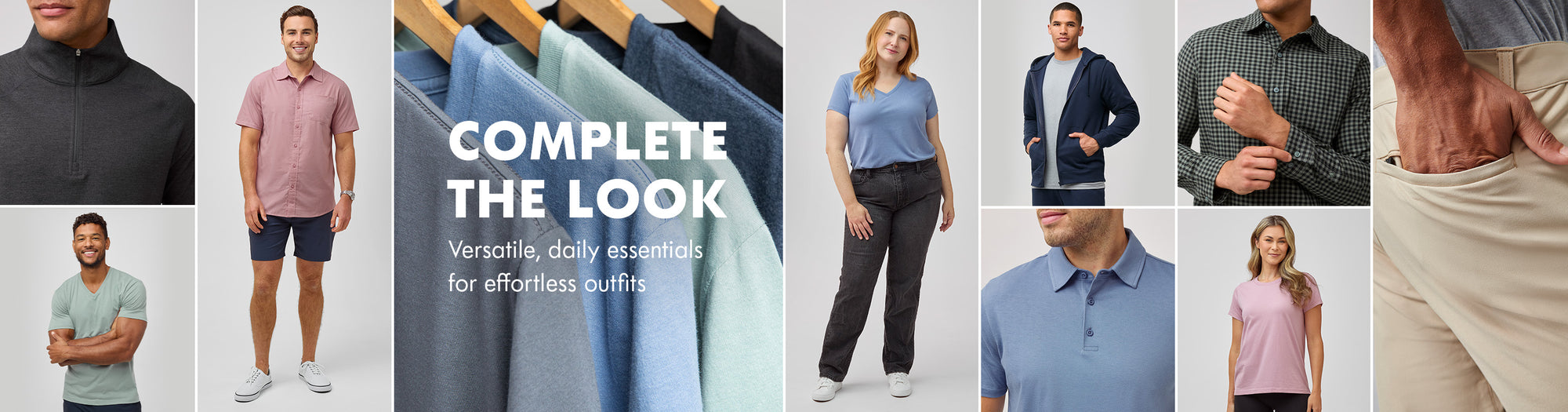 Complete the Look | The Layer Shop | Fresh Clean Threads