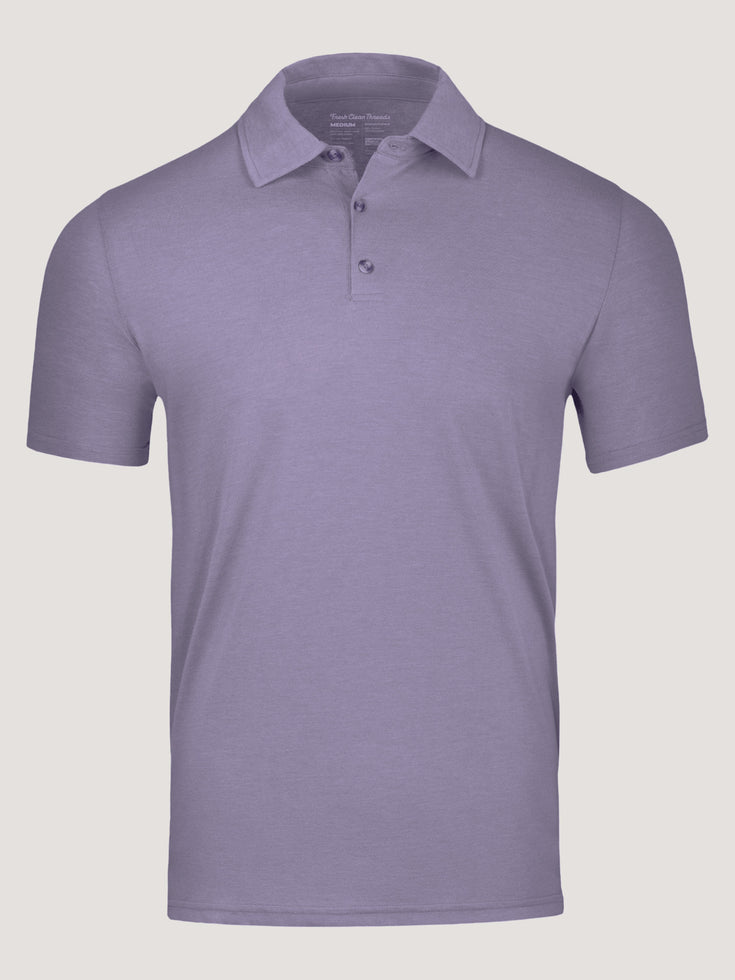 Polo Shirt for Men | Flint Purple Limited Edition Color at FCT
