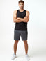 Stretch Performance Shorts Graphite | Fresh Clean Threads