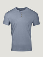 Wedgewood Short Sleeve Henley | Fresh Clean Threads
