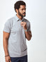 Heather Grey Torrey Polo | Fresh Clean Threads