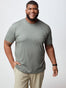 Crew Neck in Mercury Green | Men's Shirts & Tees