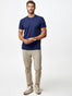 Men's Midnight Blue Crew Neck T-Shirt | Fresh Clean Threads