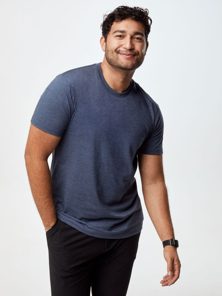 Navy Men's Tee | Fresh Clean Threads
