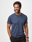 Navy Crew Neck Men's Shirts| Find Your Perfect Fit with FCT