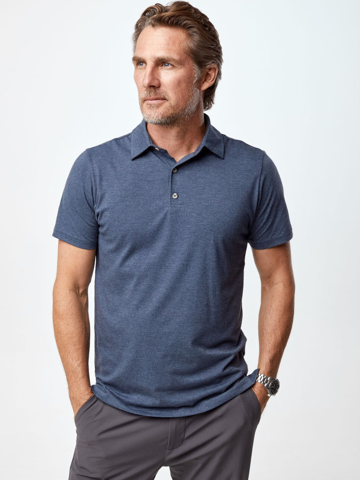 Navy Men's Polo Shirt | Available in Sizes: S-4XL