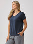 Ladies V-Neck in Odyssey Blue | FCT
