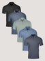 Spring Essentials Polo 5-Pack | Men's Premium Polo Shirts