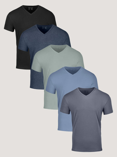 Spring Essentials V-Neck 5-Pack