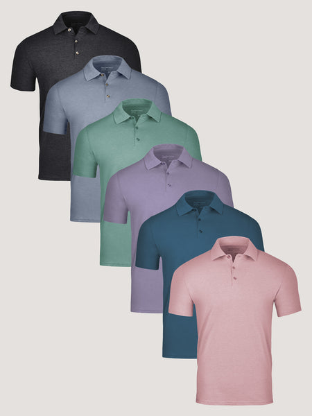Summer Essentials Polo 6-Pack
