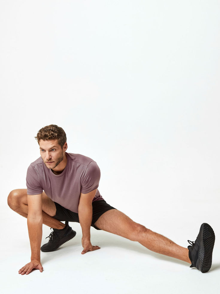 Purple Haze Performance Crew Tee | Activewear for Men