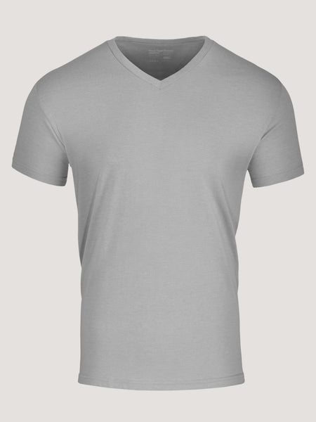 Pebble Grey V-Neck