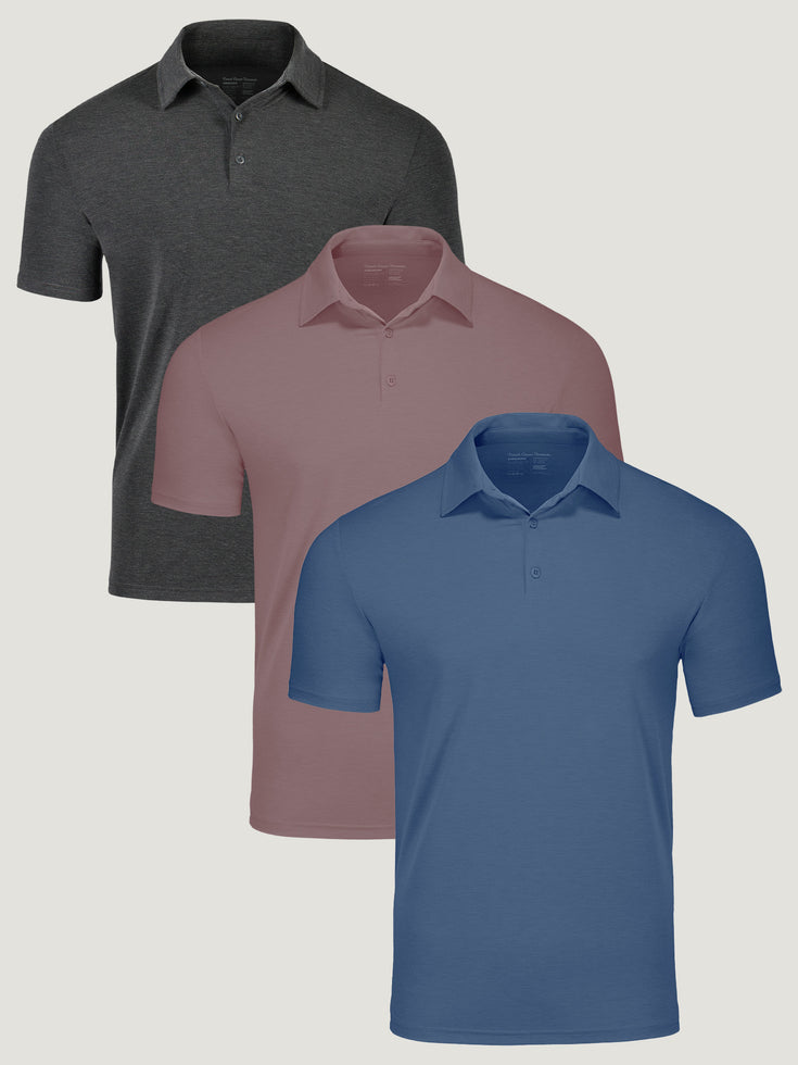 Performance Polo Summer Essentials 3-Pack | Fresh Clean Threads