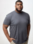 Slate Crew Neck Tee | Steven wears size 3XL | Fresh Clean Threads