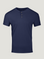 Midnight Blue Short Sleeve Henley | Fresh Clean Threads