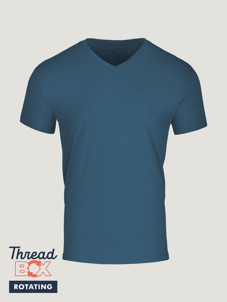 June Subscription Tee | Single V-Neck Tee, Seasonal Colors | ThreadBox at FCT