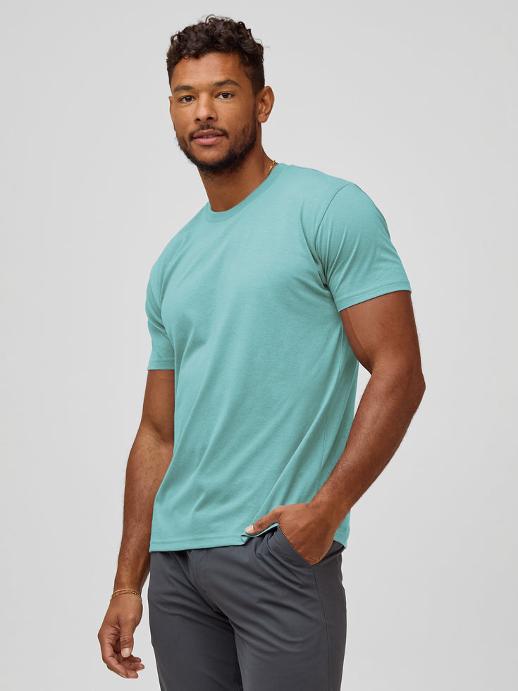 Sky Crew Neck Tees for Men | Find Your Size