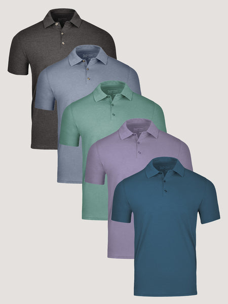 Summer Essentials Polo 5-Pack