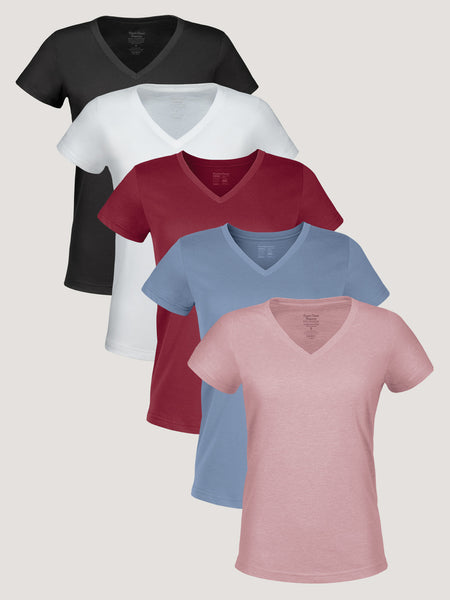 Women's V-Neck Equinox 5-Pack