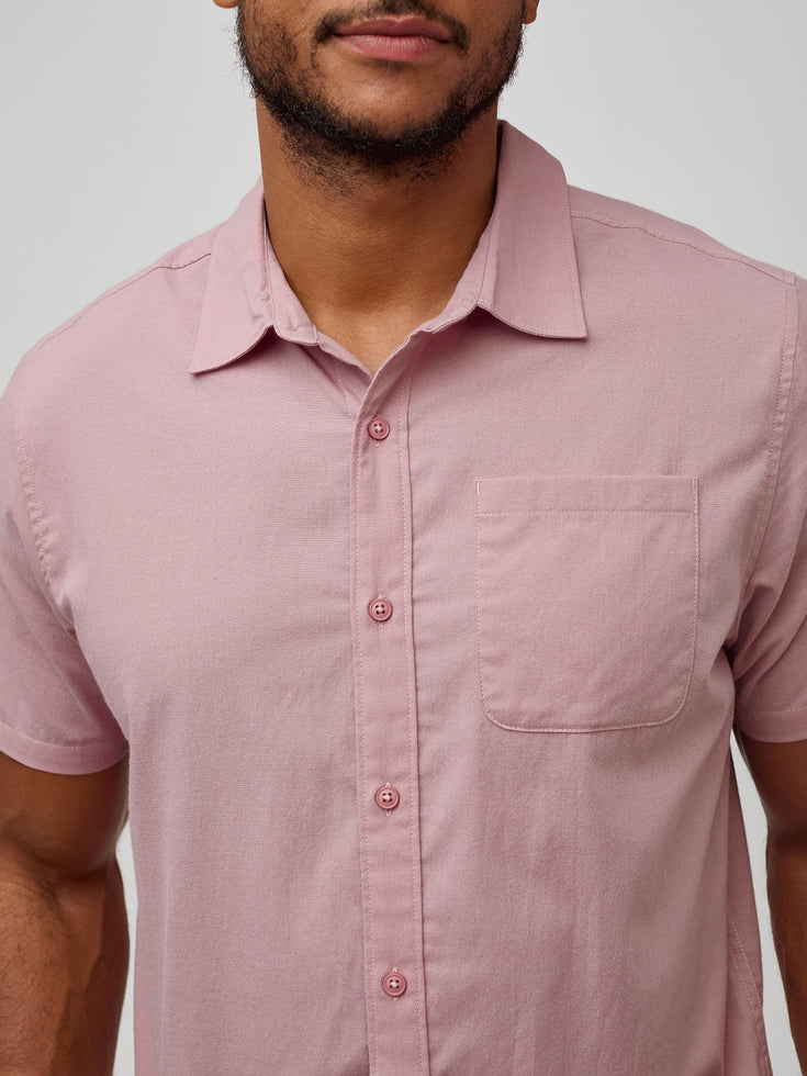 Short Sleeve Button Ups | Stretchy, Comfortable, and a Tag-free label