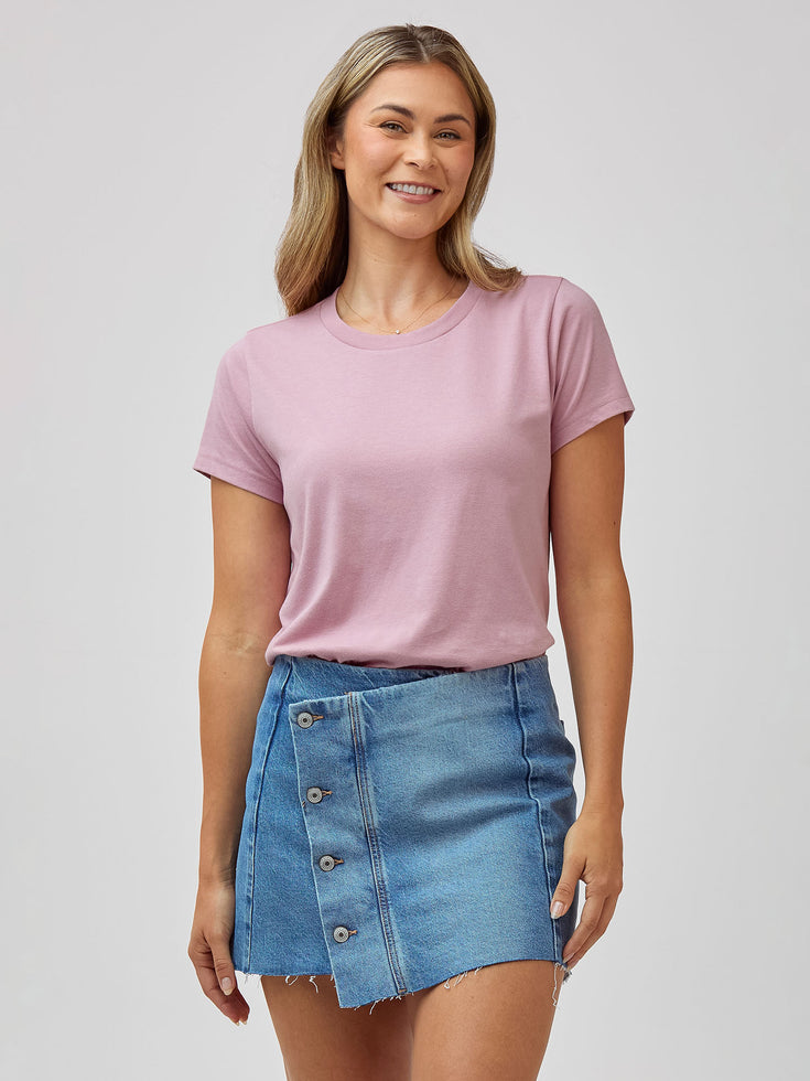 Classic Crew Neck Tees for Women at FCT