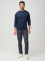 Crewneck Sweatshirts | Dark Navy Blue | Fresh Clean Threads