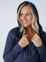 Women's Odyssey Blue Terry Zip Hoodie | Fresh Clean Threads