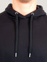 Men's Hoodie in Black Fleece at Fresh Clean Threads