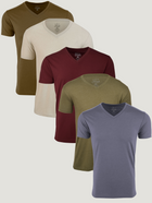 Earth Tone V-Neck 5-Pack FINAL SALE