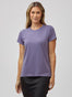 Women's Crew Neck in Flint Purple | Fresh Clean Threads