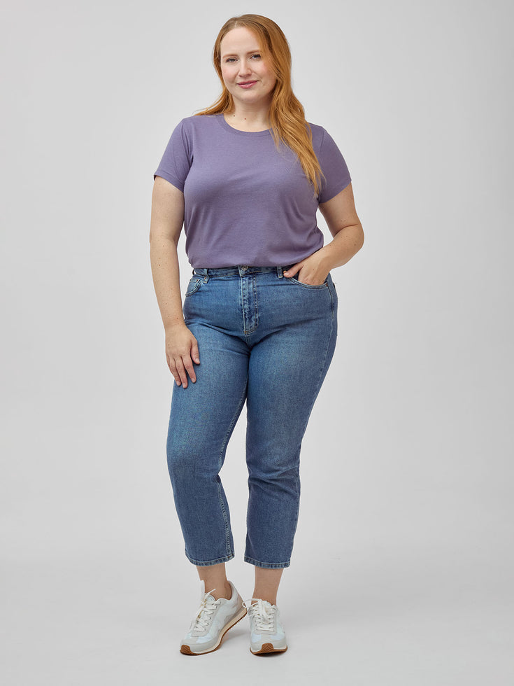 Fresh Clean Threads | Women's Tees in Flint Purple