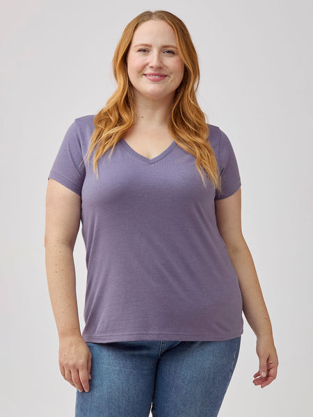 Women's Flint Purple V-Neck