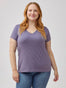 Essential Everyday Tees for Women | Now in Flint Purple at Fresh Clean Threads