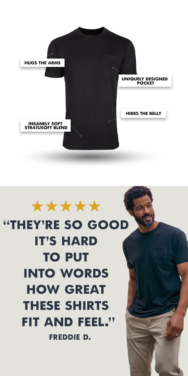 They're so good it's hard to put into words how great these shirts fit and feel.