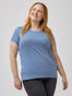 Women's Crew Neck in Lakeshore w/Comfort label