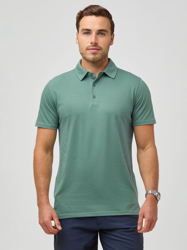 Sagebrush Torrey Polo | Fresh Clean Threads