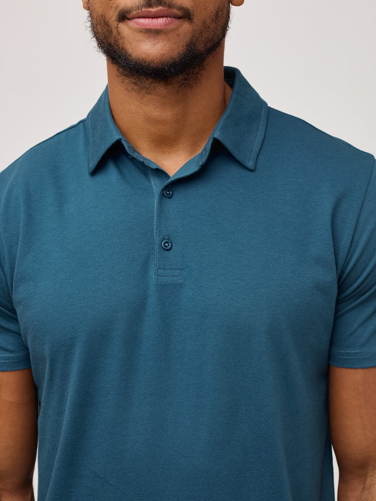 Be Bold in Sea Blue Polos | FCT